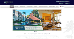 Desktop Screenshot of domusvallarta.com